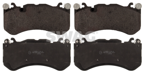 Set placute frana,frana disc 10 11 6141 SWAG